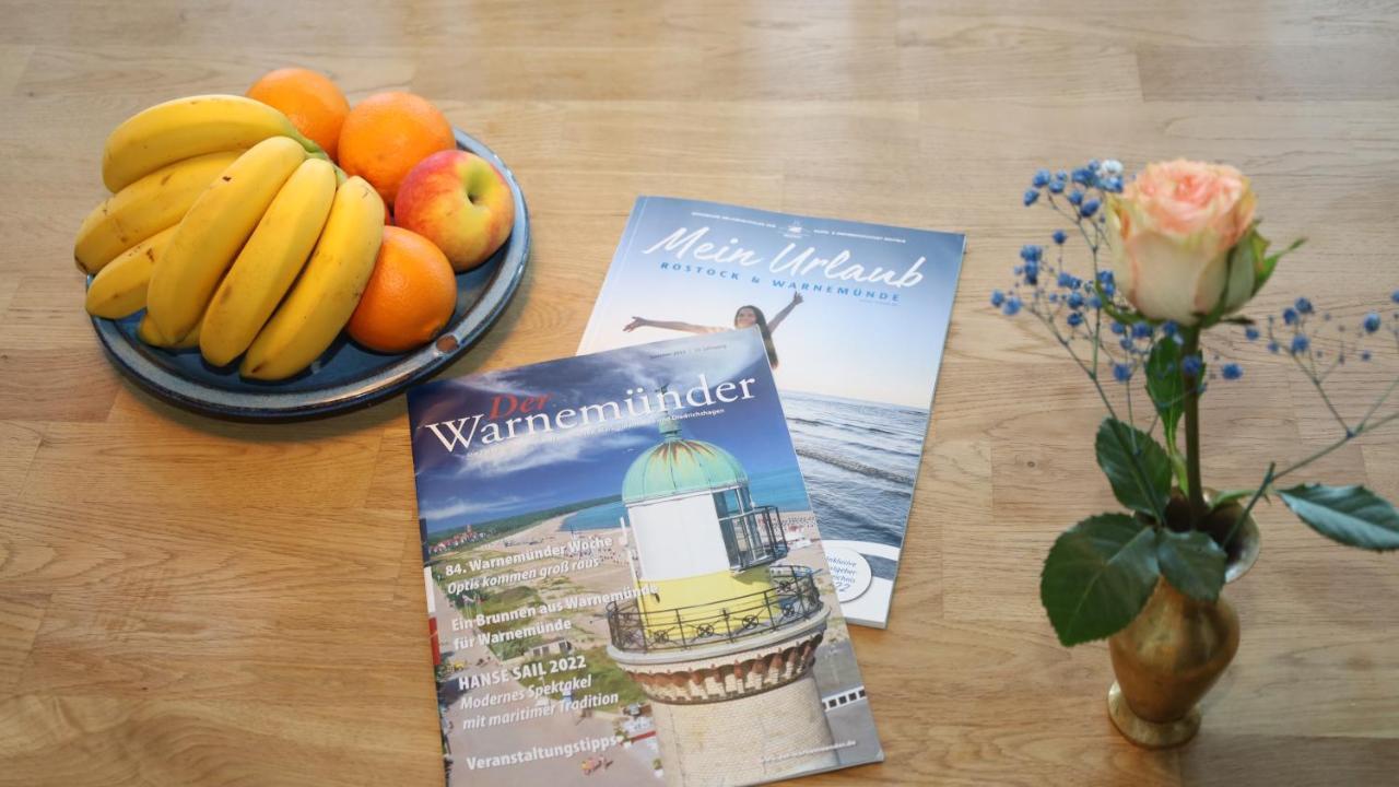 Ferienwohnungen -Am Strom 41- In Warnemuende ロストック エクステリア 写真